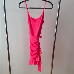 Lilly Pulitzer Vibrant Pink wrap Dress